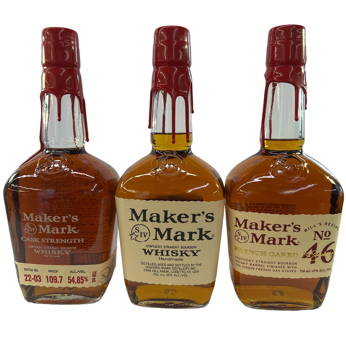 Maker's Mark Whisky, Kentucky Straight Bourbon, Cask Strength - 750 ml