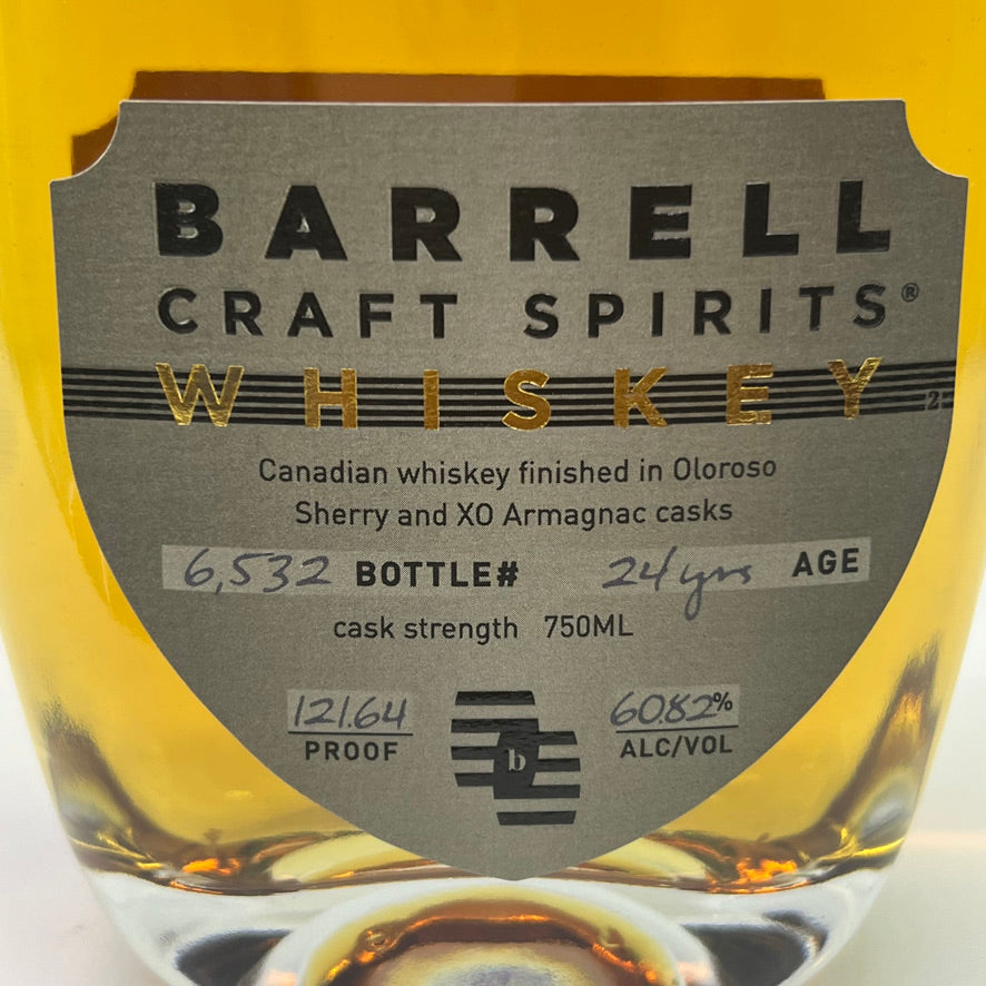 Barrell Gray Label Craft Spirits Whiskey - Aged 24 Years