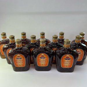 Crown Royal Peach Whisky - 12 Bottle Full Case (750 mL)
