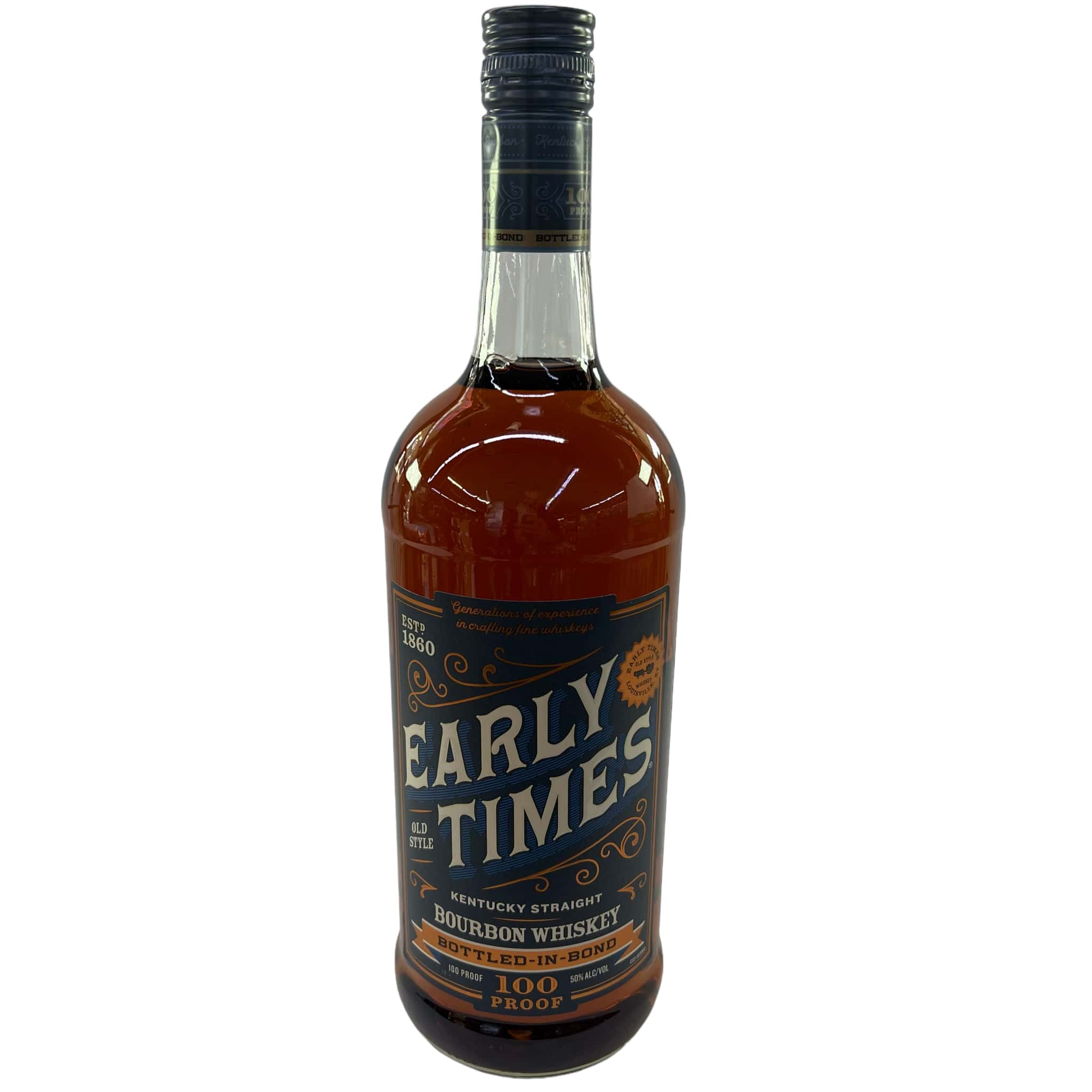 Early Times Bottled in Bond Bourbon – Bob's Discount Liquor