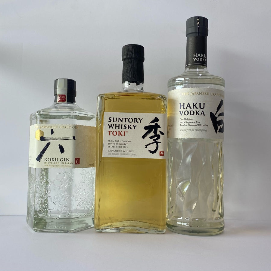 Suntory Whiskey/Gin/Vodka - Combo Collection
