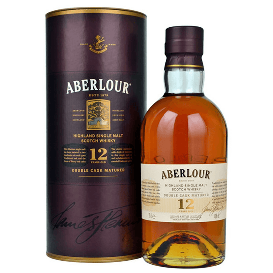 Aberlour 12 Year Old Old Single Malt Scotch Whiskey Whiskey Aberlour 