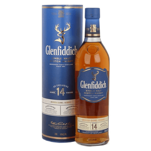 Glenfiddich 14 Year Old Single Malt Scotch Whiskey Whiskey Glenfiddich 