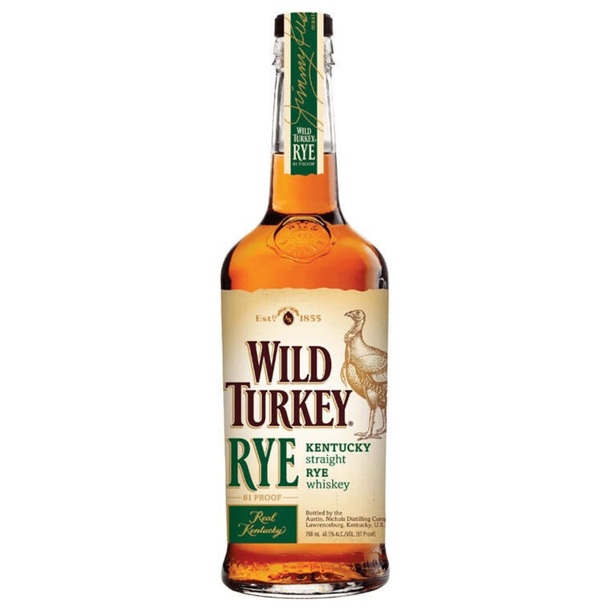Wild Turkey Straight Rye Whiskey – Bob's Discount Liquor