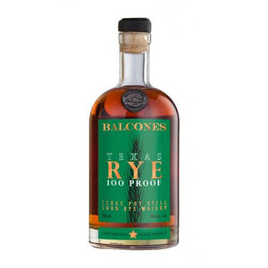 Balcones 100 Proof Rye Whisky 750 mL