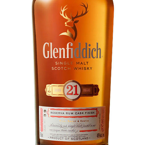 Glenfiddich 21 Year Old Reserva Single Malt Scotch