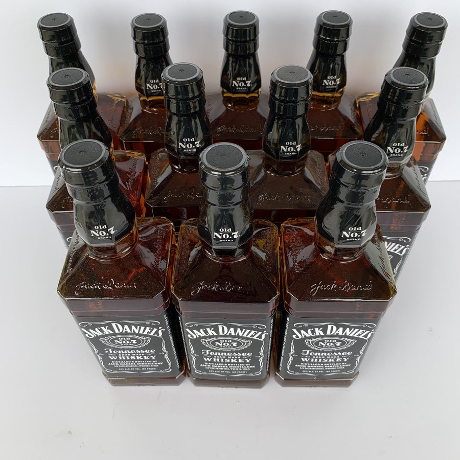 Jack Daniels Black Tennessee Whiskey - 12 Bottle Case Deal