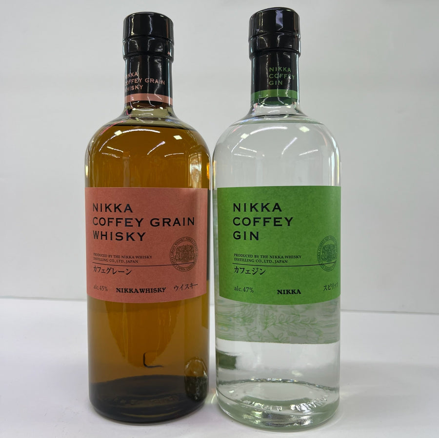 Nikka Coffey Grain Whisky & Coffey Gin - Combo